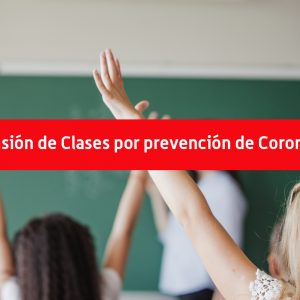 susp Suspensión de Clases por prevención de Coronavirus