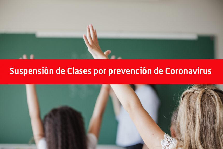 susp Suspensión de Clases por prevención de Coronavirus