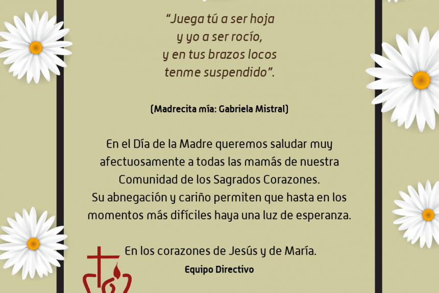 FELIZ DÍA DE LA MADRE