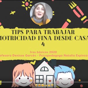 tips-04 Tips para trabajar Motricidad fina desde casa