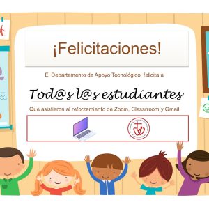Publicación2 Felicitaciones por su esfuerzo y compromiso.