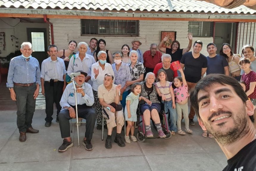 Prekínder B visita centro abierto de Fundación Sagrados Corazones