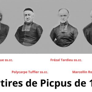 Mártires de Picpus de 1871 Fiesta en Paris por beatificación de 4 religiosos de nuestra congregación