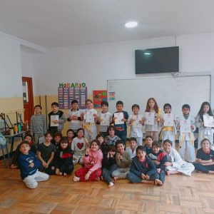 Entrega de grados en Taekwondo: