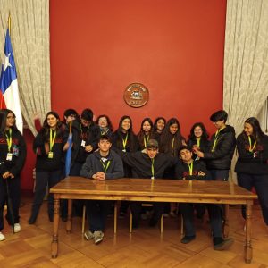 Salida pedagógica IV medio al Palacio de la Moneda: