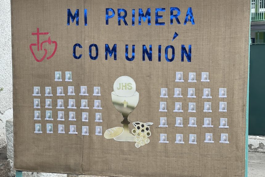 Primeras comuniones colegio sscc Providencia